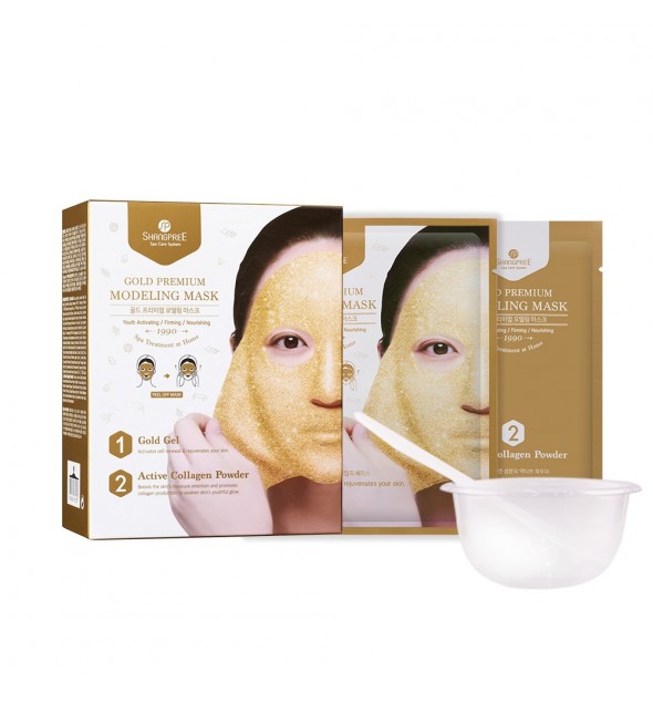 GOLD PREMIUM AMPOULE MODELING MASK - SHANGPREE