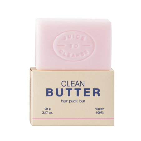 CLEAN BUTTER hair pack bar with recyclable box