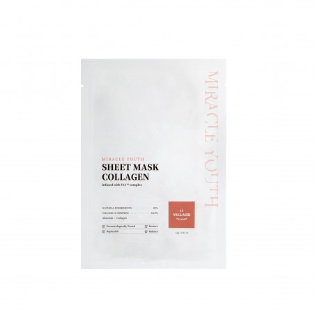 MIRACLE YOUTH SHEET MASK COLLAGEN